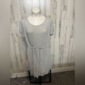 H&M Gray dress with pulling string